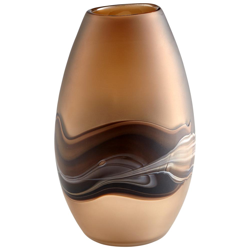 Nina Vase|Amber Swirl-MD