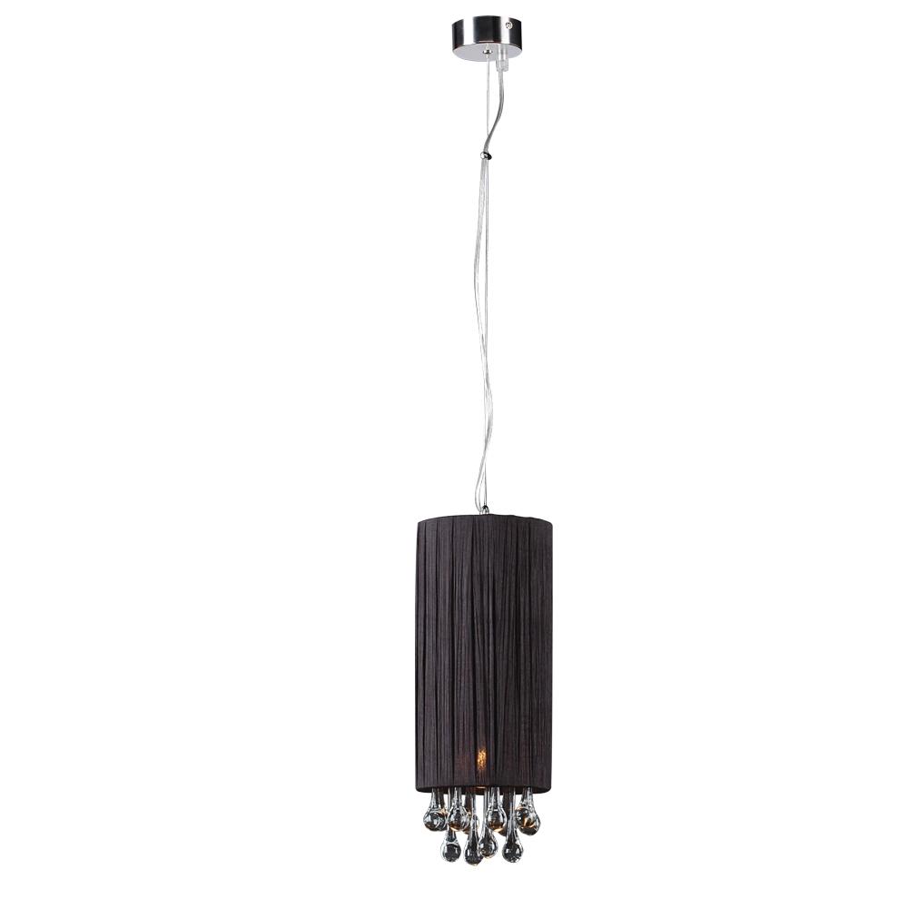 1 Light Pendant Rain Collection 73054 BLACK/ PC