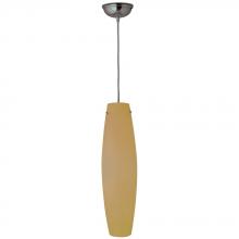 PLC Lighting 1502AMBWH118GU24 - 1 Light Mini Pendant Volcano Collection 1502AMBWH118GU24