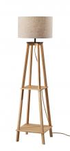 Adesso 3056-12 - Kirby Shelf Floor Lamp