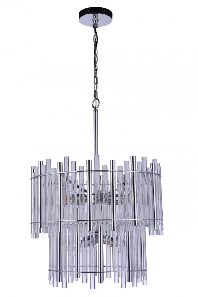 Reveal 9 Light Chandelier in Chrome