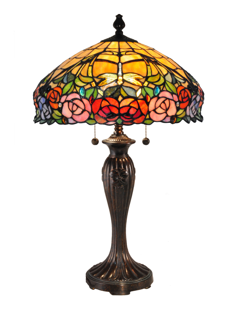 Zenia Rose Tiffany Table Lamp