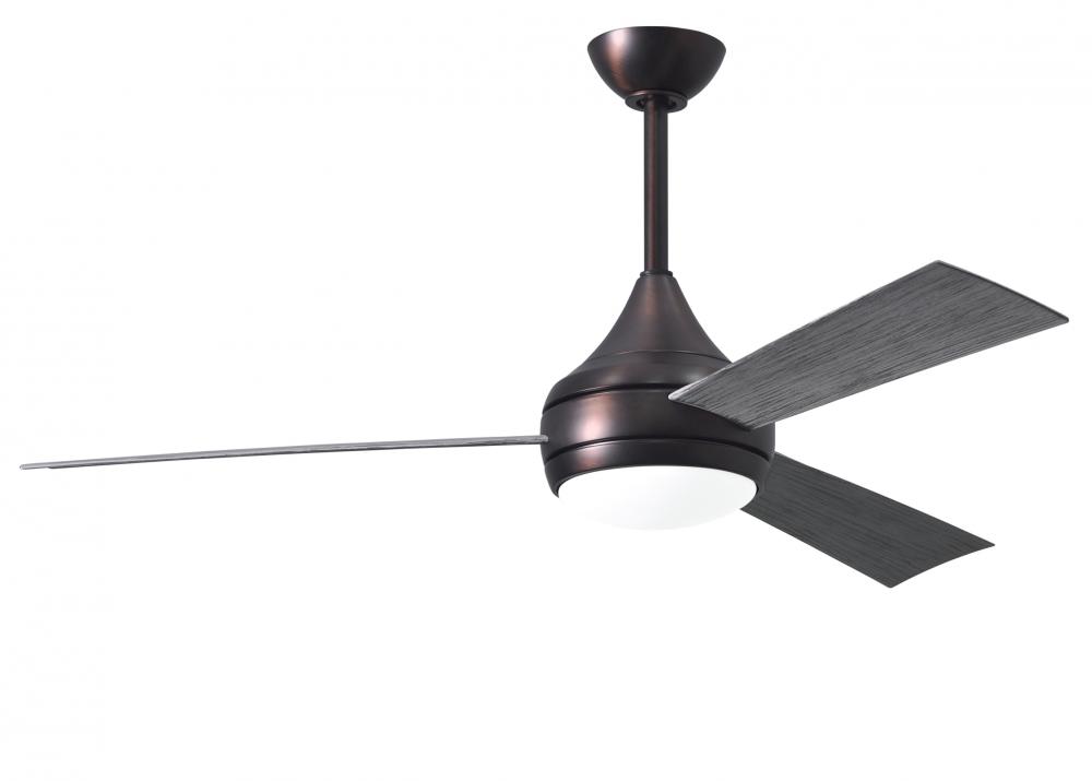 Donaire wet location 3-Blade paddle fan constructed of 316 Marine Grade Stainless Steel