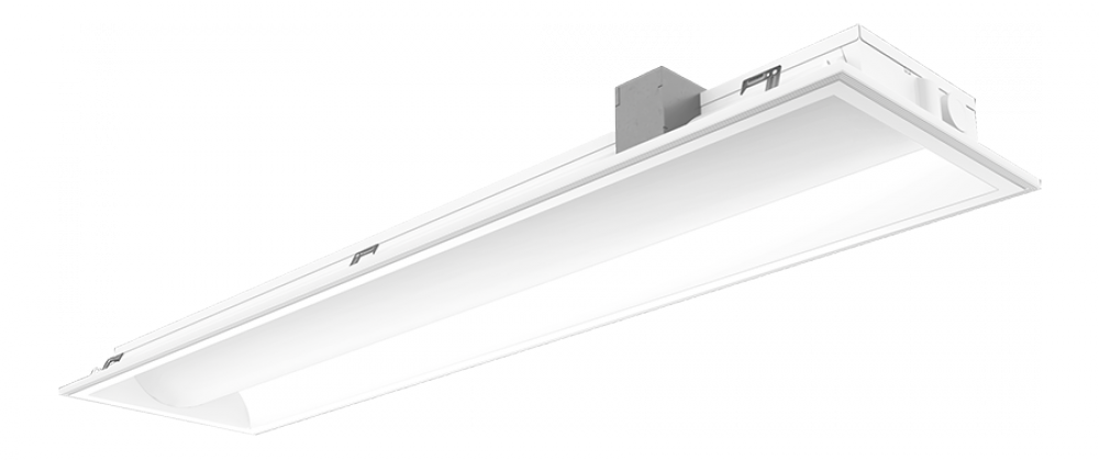 C-SWISH 1X4 30W/25W/20W 3500K/4000K/5000K MICROWAVE OCCUPANCY SENSOR W/BATTERY BACKUP WHITE