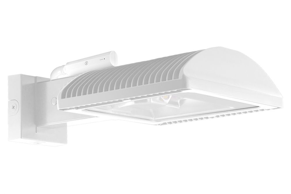 WALL PACKS 9804 LUMENS WPLED TYPE IV 78W 4000K 0-10V DIMMING LIGHTCLOUD CONTROLLER WHITE