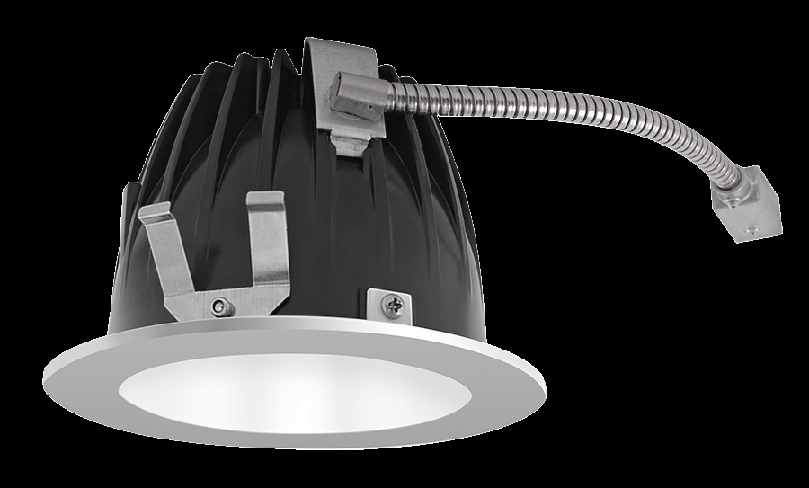 RECESSED DOWNLIGHTS 20 LUMENS NDLED6RD 6 INCH ROUND UNIVERSAL DIMMING 80 DEGREE BEAM SPREAD 3000K