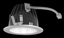 RAB Lighting NDLED6RD-80Y-W-S - RECESSED DOWNLIGHTS 20 LUMENS NDLED6RD 6 INCH ROUND UNIVERSAL DIMMING 80 DEGREE BEAM SPREAD 3000K