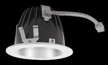 RAB Lighting NDLED6RD-80YYHC-M-W - RECESSED DOWNLIGHTS 20 LUMENS NDLED6RD 6 INCH ROUND UNIVERSAL DIMMING 80 DEGREE BEAM SPREAD 2700K