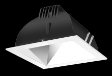 RAB Lighting NDLED6SD-50YHC-S-W - RECESSED DOWNLIGHTS 20 LUMENS NDLED6SD 6 INCH SQUARE UNIVERSAL DIMMING 50 DEGREE BEAM SPREAD 3000K