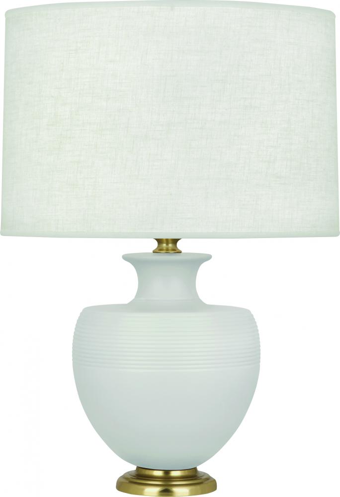 Matte Dove Michael Berman Atlas Table Lamp