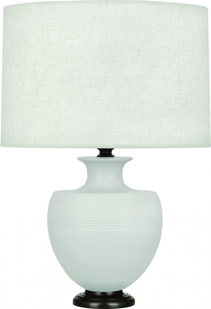 Matte Dove Michael Berman Atlas Table Lamp