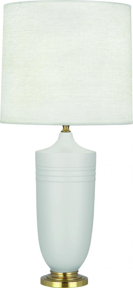 Matte Dove Michael Berman Hadrian Table Lamp