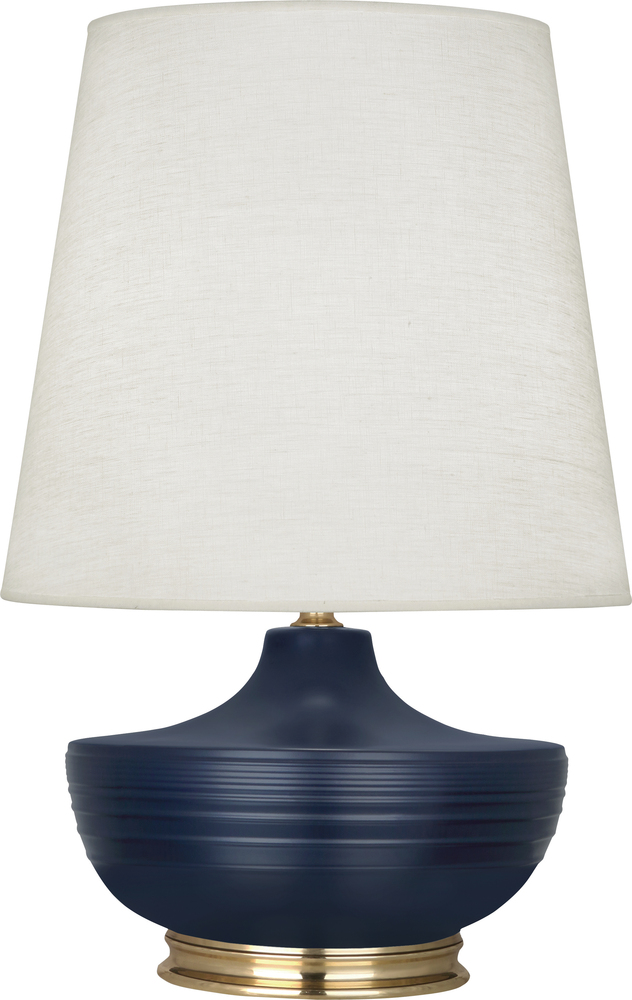 Matte Midnight Blue Michael Berman Nolan Table Lamp