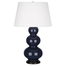 Robert Abbey MB41X - Midnight Triple Gourd Table Lamp