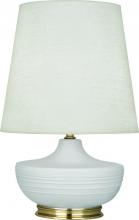 Robert Abbey MDV24 - Matte Dove Michael Berman Nolan Table Lamp