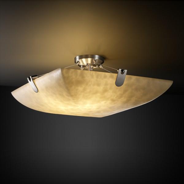 48" LED Semi-Flush Bowl w/ U-Clips