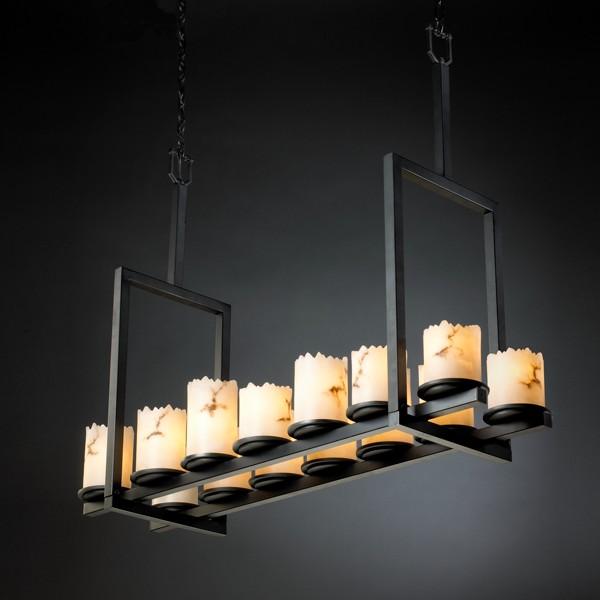 Dakota 14-Light Bridge Chandelier (Tall)