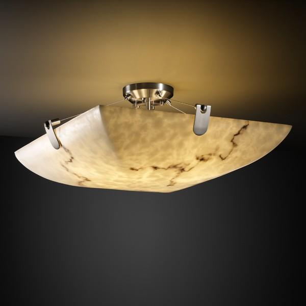 48" LED Semi-Flush Bowl w/ U-Clips