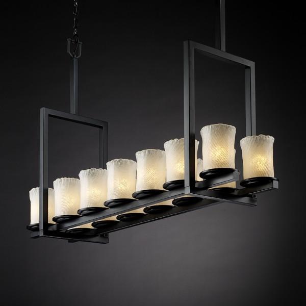 Dakota 14-Light Bridge Chandelier (Tall)