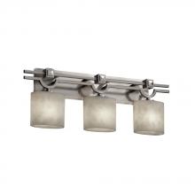 Justice Design Group CLD-8503-15-NCKL - Argyle 3-Light Bath Bar