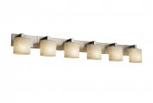 Justice Design Group CLD-8926-30-NCKL - Modular 6-Light Bath Bar