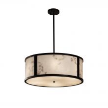 Justice Design Group FAL-9542-DBRZ - Tribeca 24" Drum Pendant