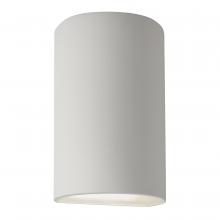 Justice Design Group CER-5265W-BIS - Large ADA Outdoor LED Cylinder - Open Top & Bottom