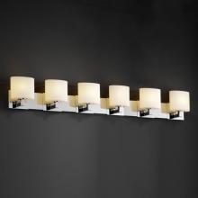 Justice Design Group FSN-8926-40-MROR-NCKL - Modular 6-Light Bath Bar