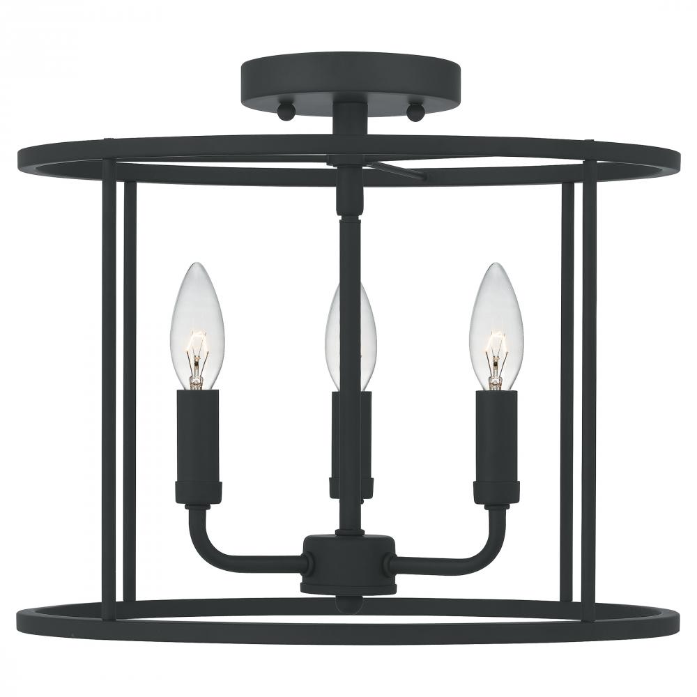 Abner Semi-Flush Mount