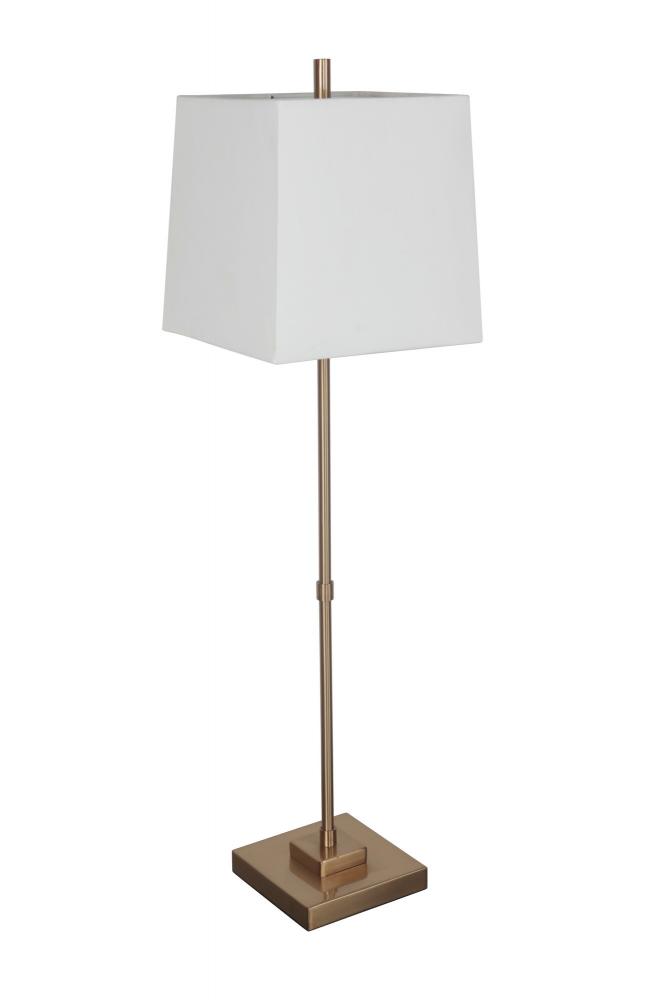 One Light Coffee Bronze Table Lamp