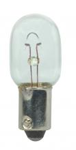 Satco Products Inc. S7165 - 5 Watt miniature; T4 1/2; 200 Average rated hours; Miniature Bayonet base; 9.84 Volt