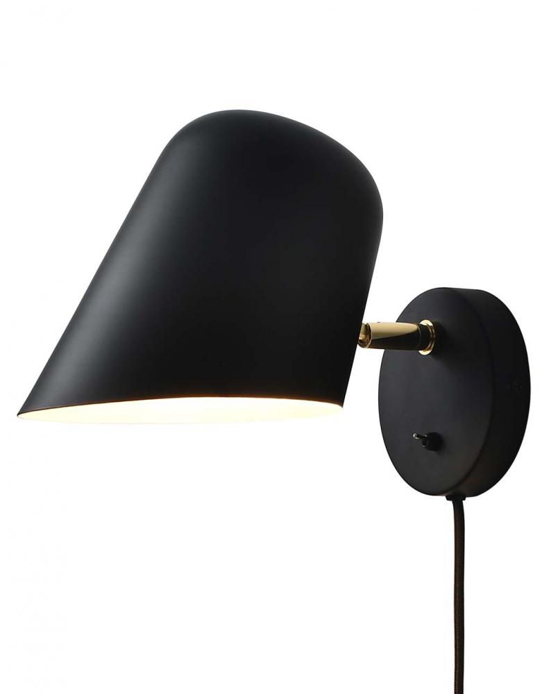 Culver Sconce Matte Black