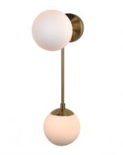 Nova 3111604BB - Duo Sconce, Brushed Brass