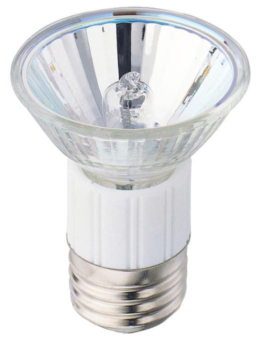 50W JDR Halogen Reflector Flood Clear Lens E26 (Medium) Base, 120 Volt, Card