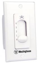 Westinghouse 7787200 - Single Slide 4 Speed Ceiling Fan Wall Control