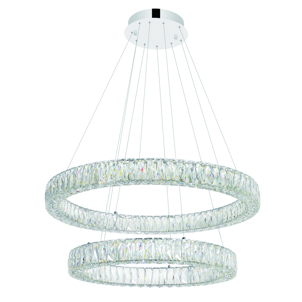 Madeline LED Chandelier With Chrome Finish