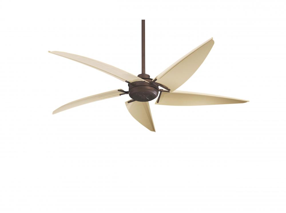 One Light Oil Rubbed Bronze Ceiling Fan