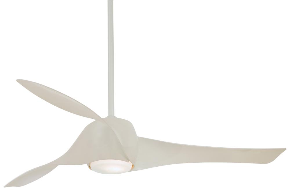 One Light Wood Grain Ceiling Fan