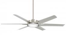 Minka-Aire F866L-BNW - Deco - 65" Ceiling Fan W/CCT LED for Outdoor