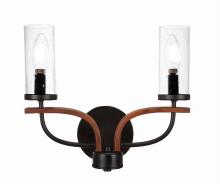 Toltec Company 2912-MBWG-800 - Bathroom Lighting