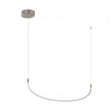 Kuzco Lighting Inc LP89036-BN - Talis 36-in Brushed Nickel LED Linear Pendant