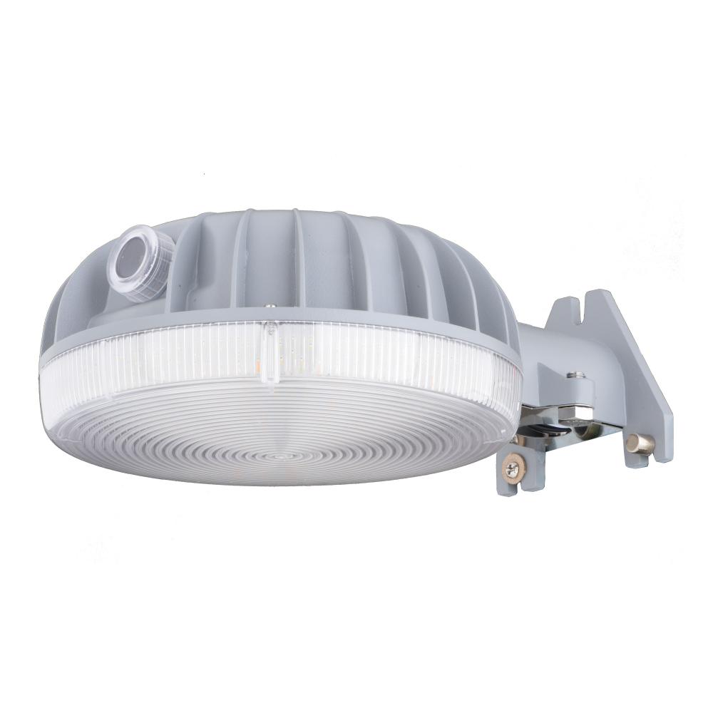 7-in. Dusk-to-Dawn LED Area Light Gray