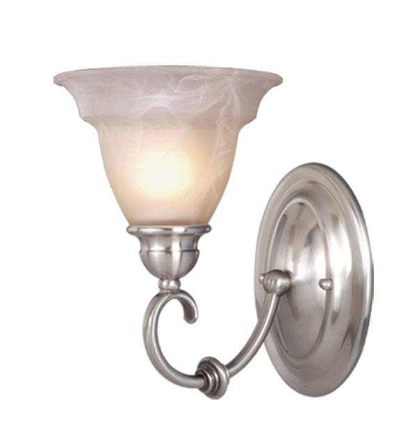 Omni 1L Wall Light w/ Alabaster Glass