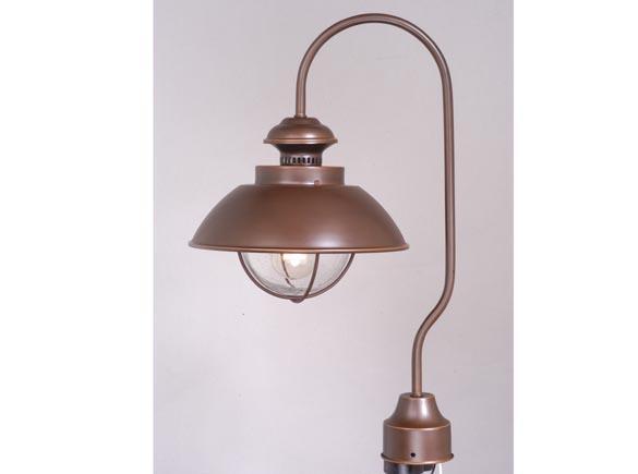 Harwich 10-in Outdoor Post Light Burnished Bronze