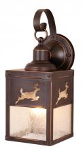 Vaxcel International OW33553BBZ - Bryce 5-in Deer Outdoor Wall Light Burnished Bronze