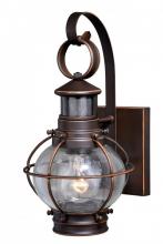 Vaxcel International T0326 - Chatham Motion Sensor Dusk to Dawn Outdoor Wall Light Burnished Bronze