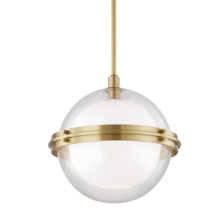  6518-AGB - 1 LIGHT PENDANT