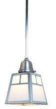 Arroyo Craftsman ASH-1TCR-MB - a-line shade one light stem mount pendant with t-bar overlay