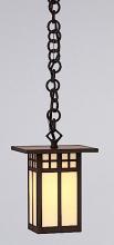 Arroyo Craftsman GH-6LGWC-BK - 6" glasgow long body pendant