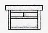 Arroyo Craftsman MCM-7ECR-RC - 7" mission flush ceiling mount without overlay (empty)